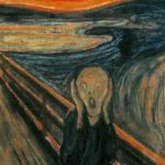 The Scream painted by artist Edvard Munch in 1893