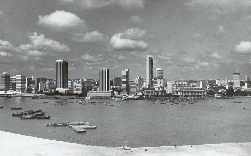 Сингапур 40 лет назад