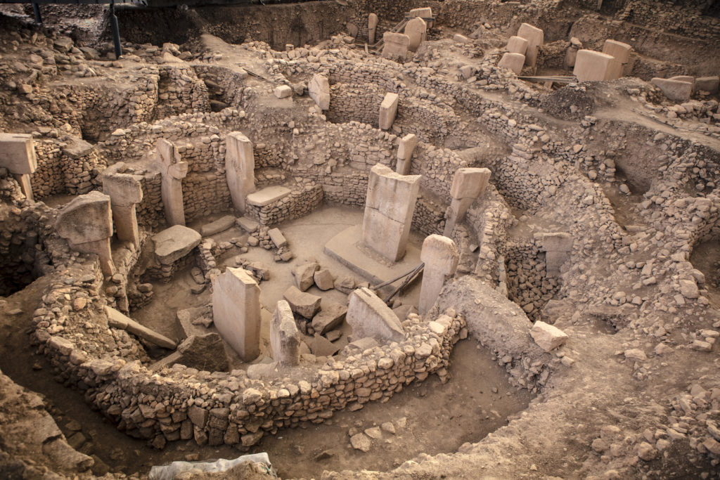 Göbekli Tepe, Turkey, the site containing the oldest known monumental structures and perhaps the earliest archeological evidence of religious practice.