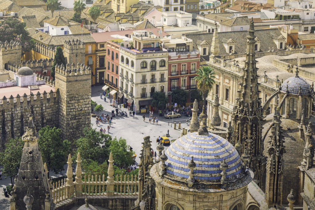 Seville, Spain. Aerial view. 