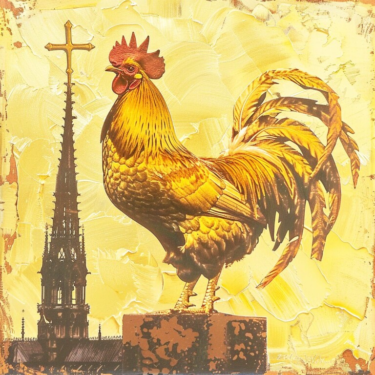 Notre Dame Cathedral Rooster
