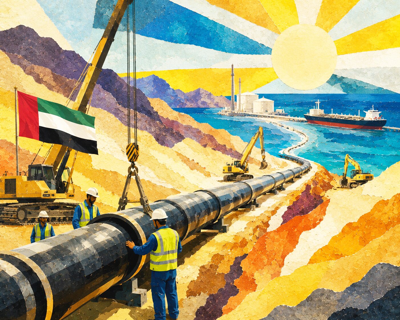 Pipeline to Bypass Strait of Hormuz Is Nearly Half Complete - Human ...