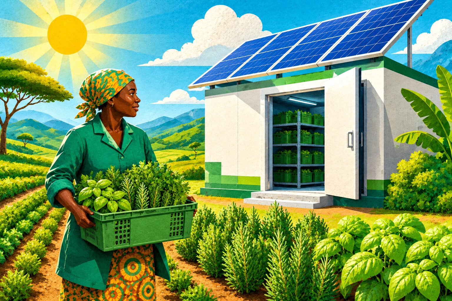 Solar Cold Storage Helps African Farmers Reach Global Markets - Human ...