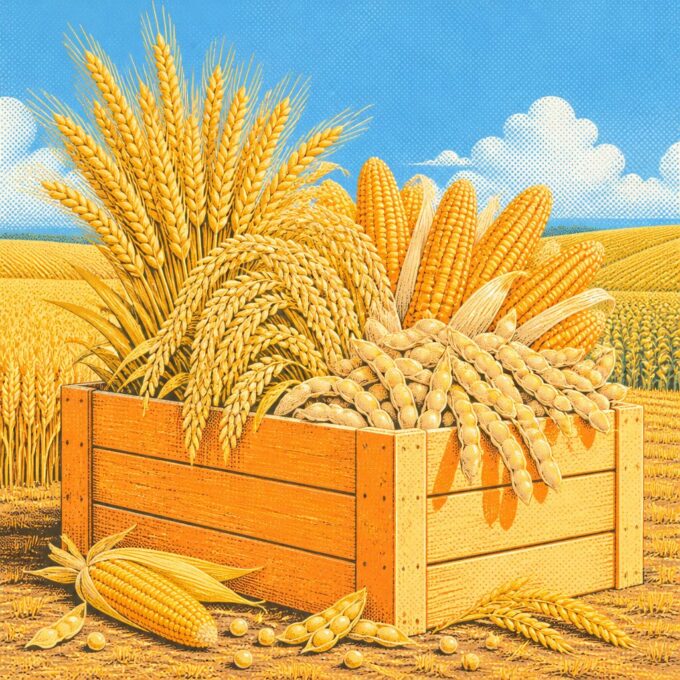 Major Global Crops Remain Near Record Production Levels