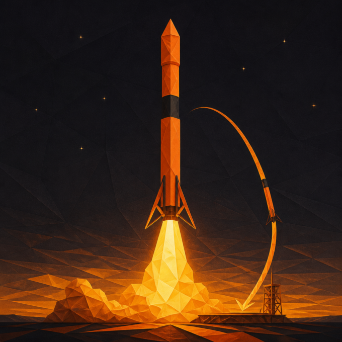 Falcon 9 Booster Sets Rocket-Reuse Record