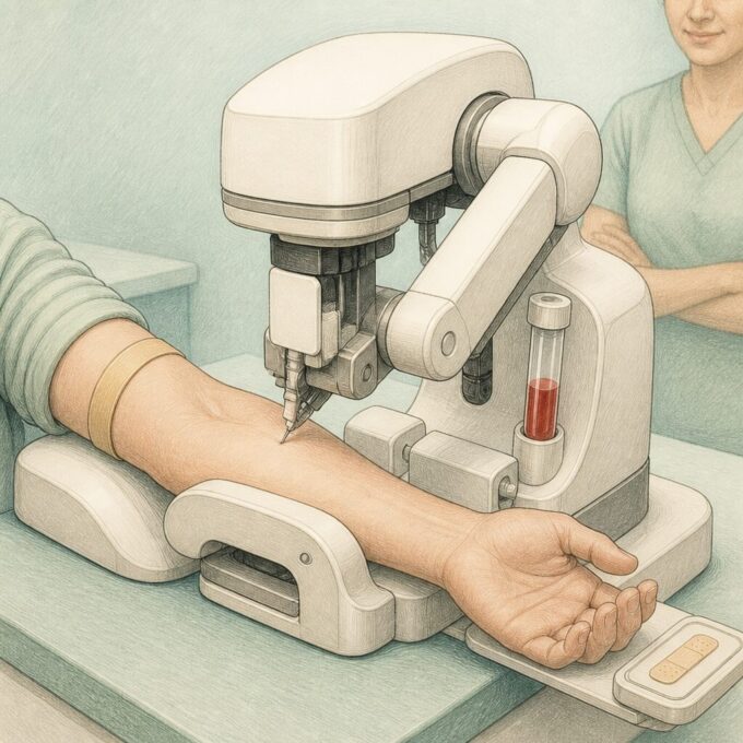 US Authorizes First Standalone Robotic Blood Draw Device