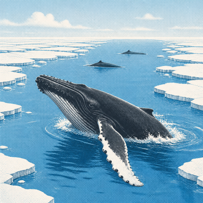 Giant Whales Expand Into East Greenland Waters as Sea Ice Disappears