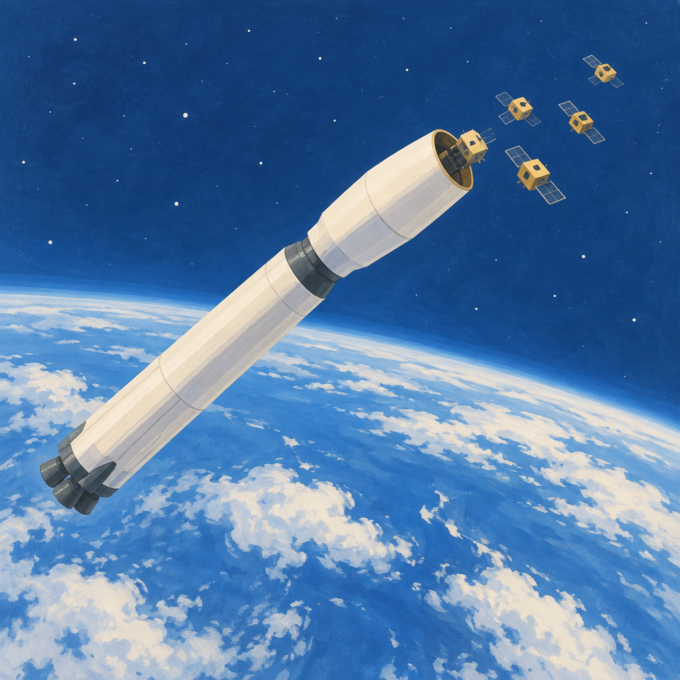 Starship's First Orbital Flight Deploys Satellites