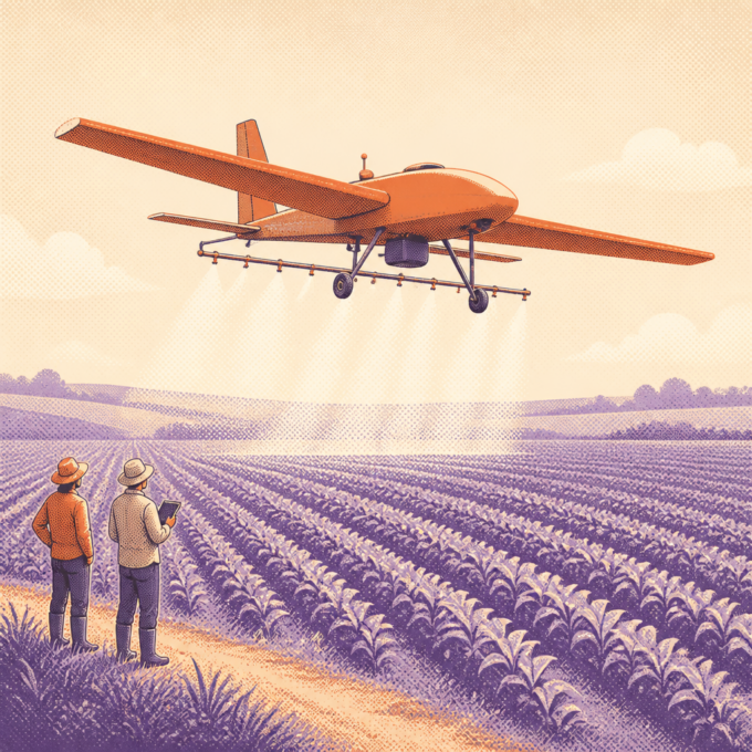 Autonomous Crop Dusters Commercially Approved in US and Brazil