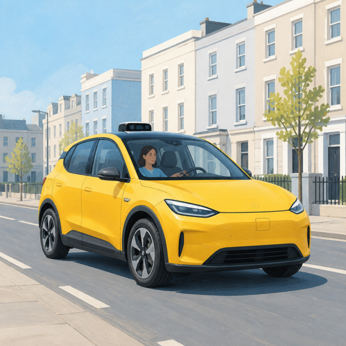 London’s First Supervised Self-Driving Taxi Service Debuts