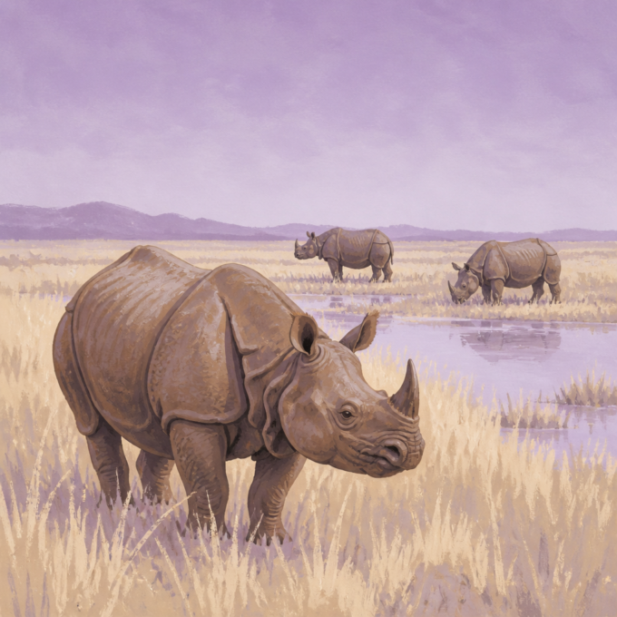 Global One-Horned Rhino Population Reaches Record High