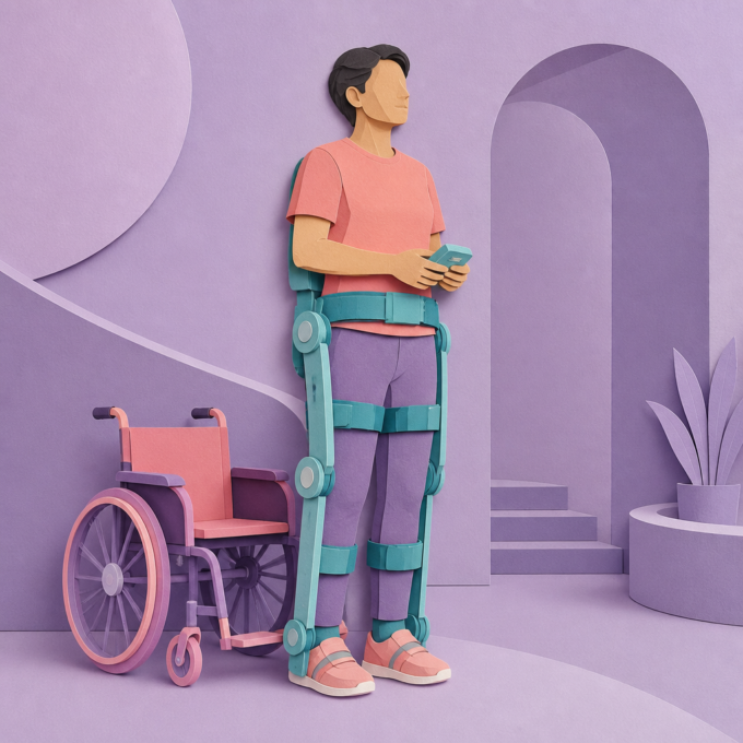 FDA-Cleared Exoskeleton for Wheelchair Users