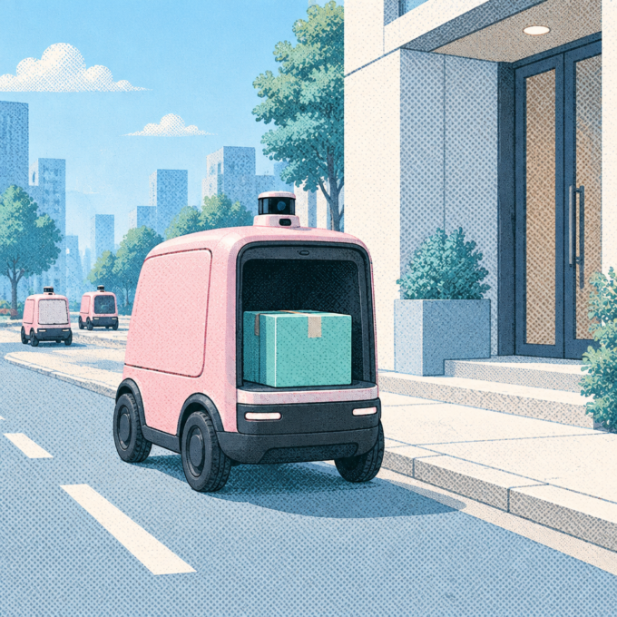 Autonomous Delivery Is Expanding Across China