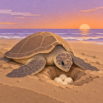 Sea Turtle Nests on California Coast for First Time on Record