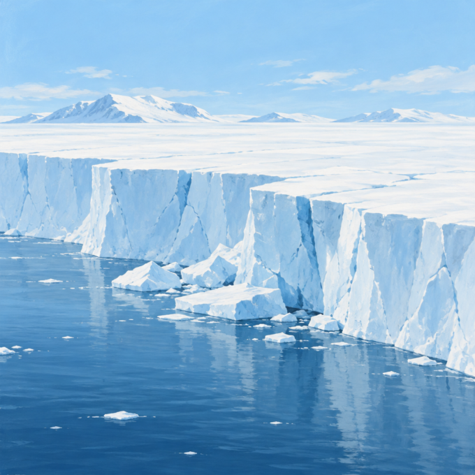 Antarctic Ice Cliffs Retreat Fast, Then Stabilize