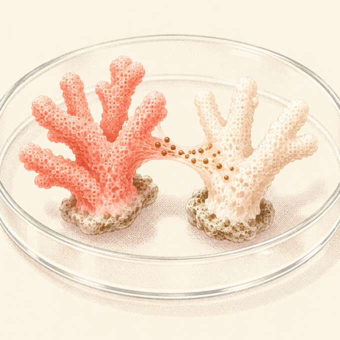 Healthy Coral Helps Bleached Coral Recover Faster in Lab Tests